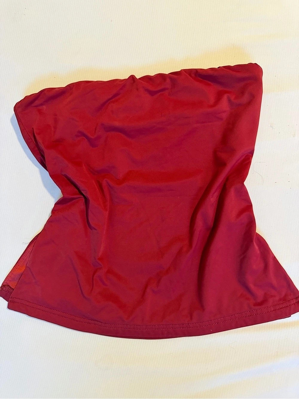 Princess Polly Red tube top size 4